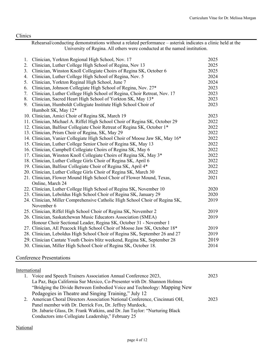 Curriculum vitae — June 2026 — page 4 of 13
